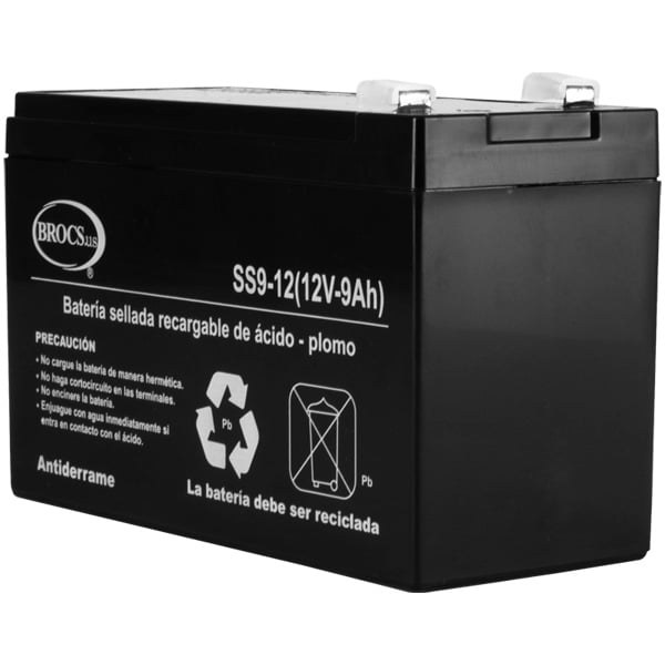Bateria Sellada MCA Ups Lamparas Cerco Eléctrico 12v 9Ah