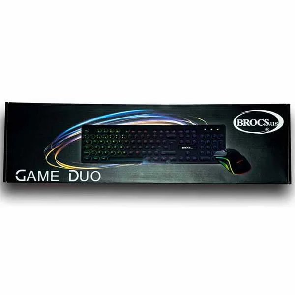 BROCS, Teclado Mecánico Gamer Retroiluminado RGB - 7401195100354 -  Macrosistemas