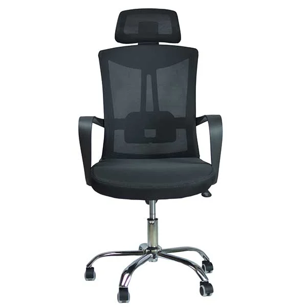 Silla de escritorio sin ruedas, silla con brazo con soporte lumbar  ergonómico y cojín de asiento grueso, sillas de sala de espera para  oficina